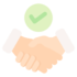 Business collaboration icon