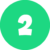 Number two icon
